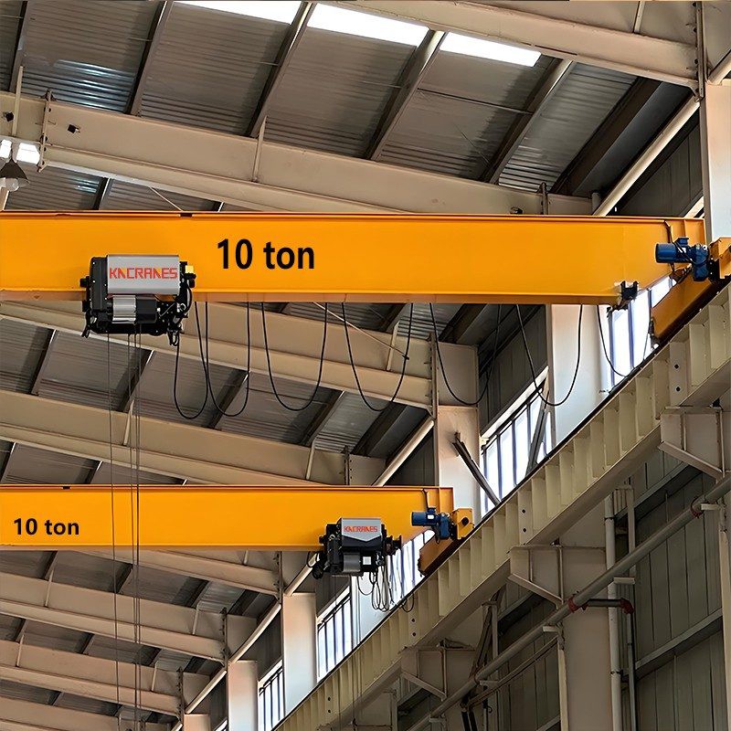 Prijs van een bovenloopkraan van 10 ton
