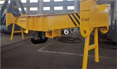 80T laadbalk met haak